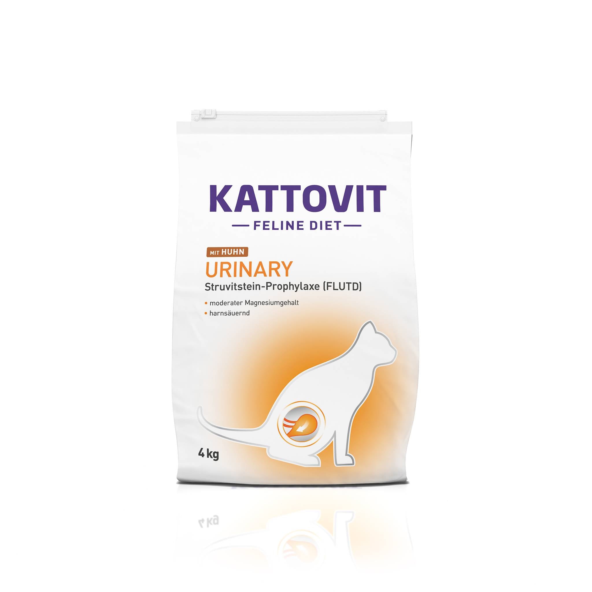 KATTOVIT Feline Diet Urinary Trockenfutter, 4 kg, gegen Struvitsteine.