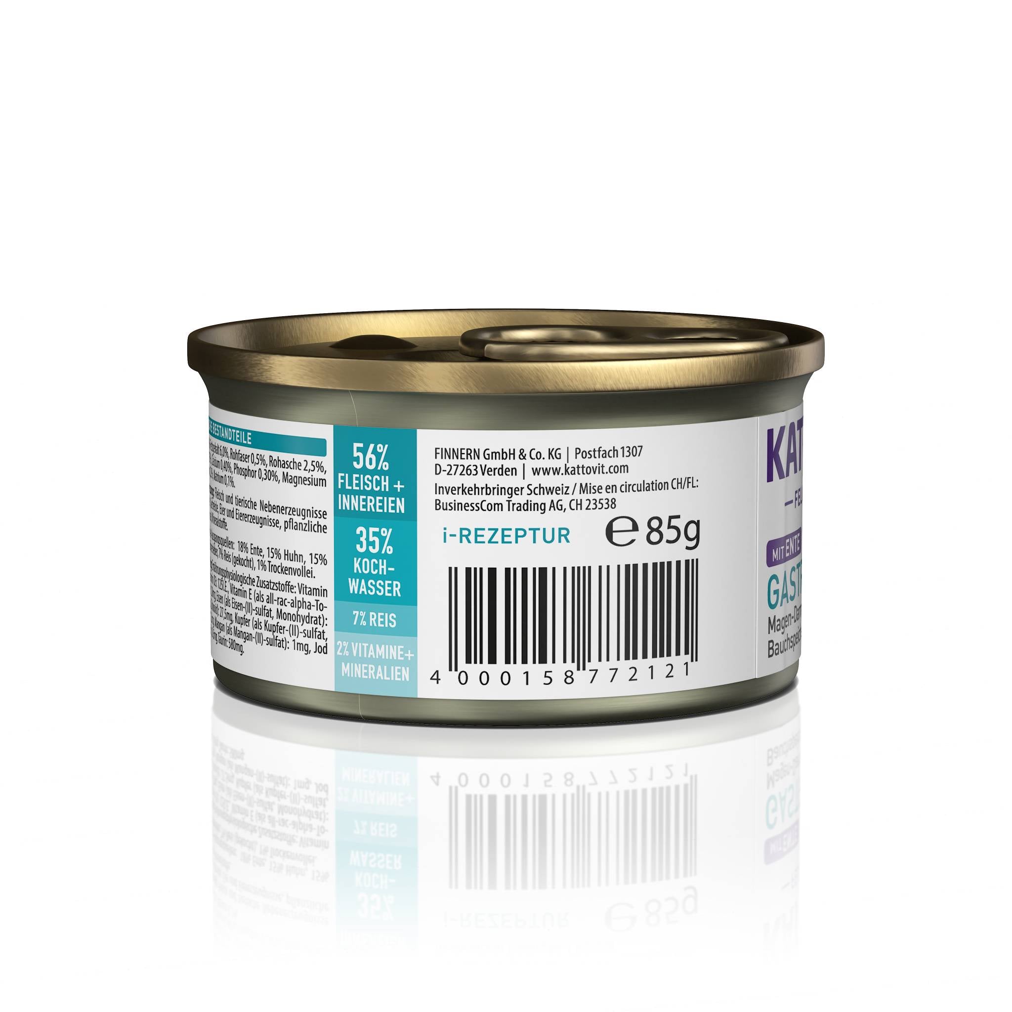 Wet food | Duck | Can | 12 x 85g