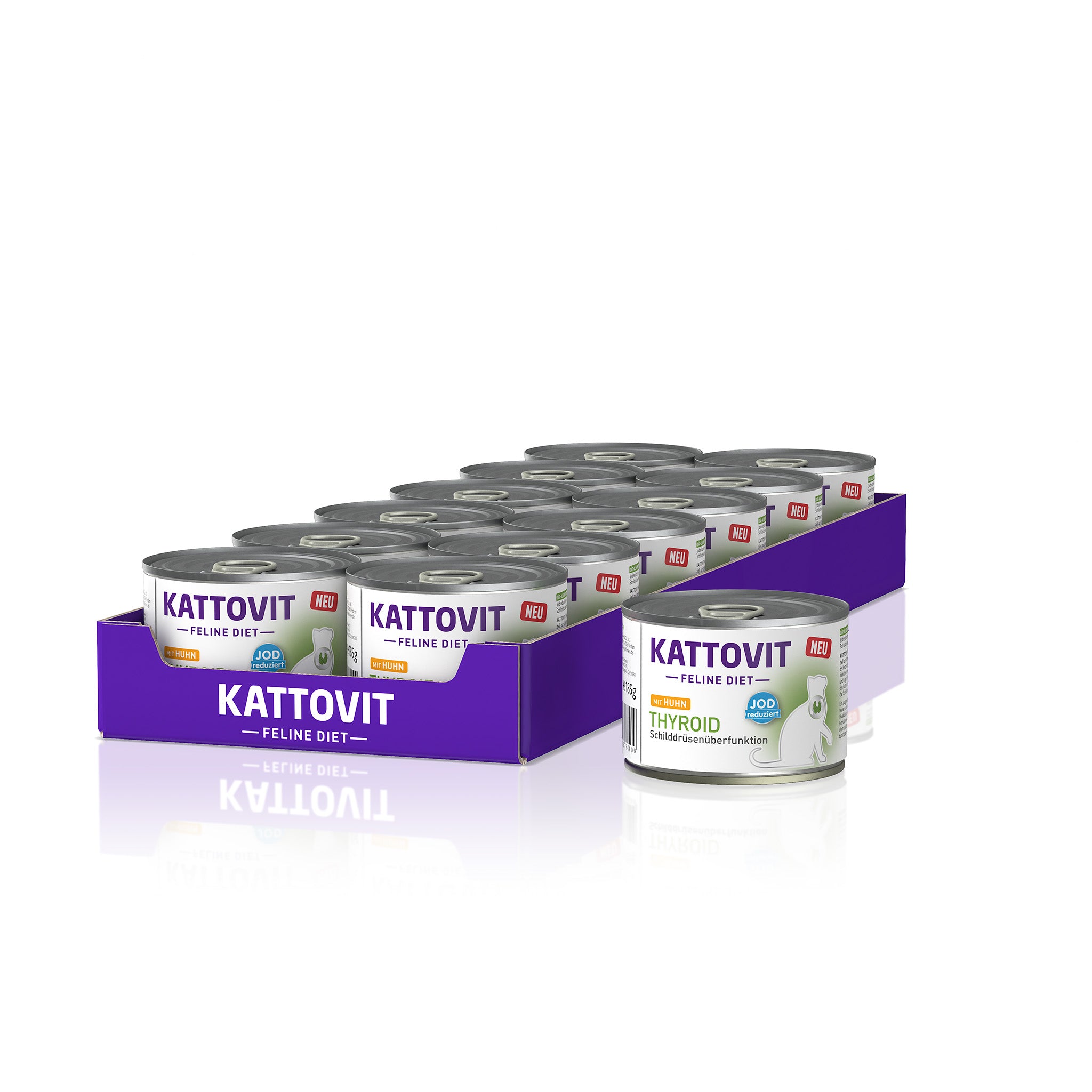 Wet food | Chicken | Can | 12 x 185g