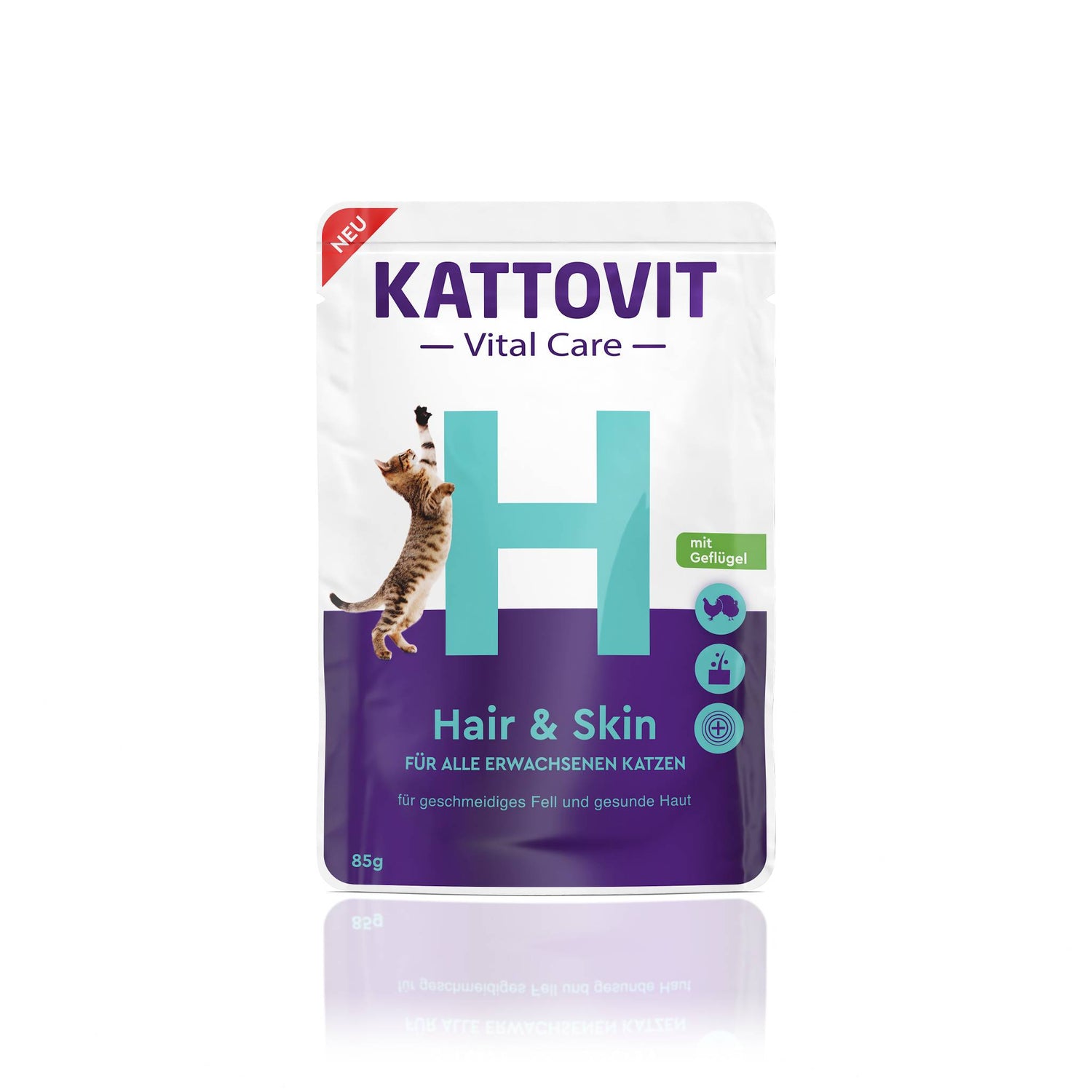 Wet food | Hair &amp; Skin | Fresh pouch | 24 x 85g